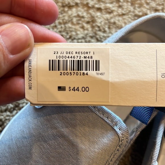 Janie and Jack little boys slip on shoes - Picture 2 of 2